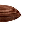 ATMOSPHERA - Coussin décoratif en velours côtelé Arum - Tonka - 38x38cm - vignette