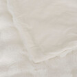 ATMOSPHERA - Plaid fausse fourrure 3D Zephy - Blanc - L.160xl.120cm - vignette