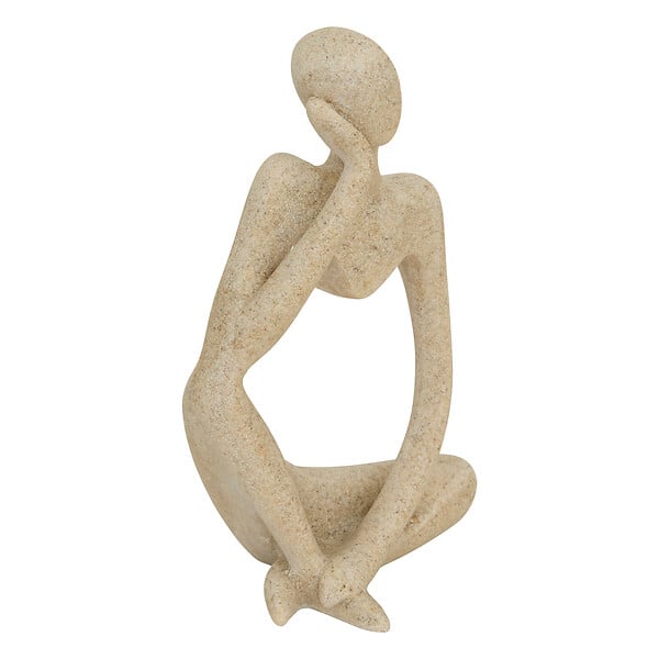 ATMOSPHERA - Lot de 3 statuettes résine femmes 11,5cm - large
