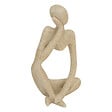 ATMOSPHERA - Lot de 3 statuettes résine femmes 11,5cm - vignette