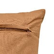 ATMOSPHERA - Coussin décoratif Hary - Marron caramel - L.75xl.35xH.10cm - vignette