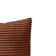ATMOSPHERA - Coussin décoratif en velours côtelé Arum - Tonka - 38x38cm - vignette