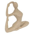 ATMOSPHERA - Statue décorative résine Aby - Beige - H22cm - vignette