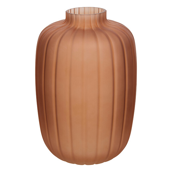 ATMOSPHERA - Vase vr fume tigy ambre h30 - large