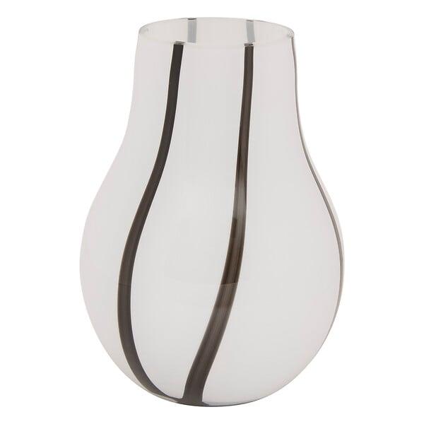 ATMOSPHERA - Vase vr raye piero bl nr h20,5 - large