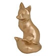 ATMOSPHERA - Renard décoratif - Polyrésine - Bronze - H. 26,5cm - vignette