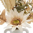ATMOSPHERA - Composition florale artificielle - Beige - H.35cm - vignette
