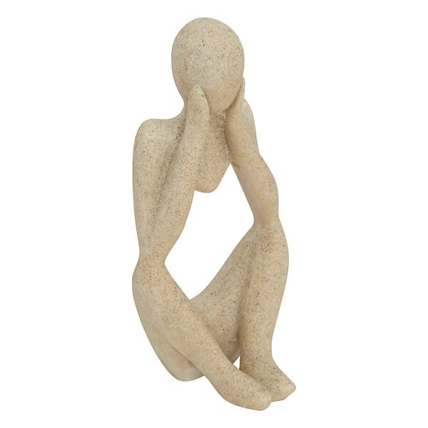 ATMOSPHERA - Lot de 3 statuettes résine femmes 11,5cm - large