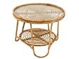 JARDILINE - Ensemble salon de jardin bohème, fauteuil rotin rond + table basse - Jardiline - vignette