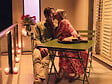 HESPERIDE - Salon de jardin carré en métal Greensboro 70 x 70 cm Olive avec 2 chaise - Hespéride - vignette