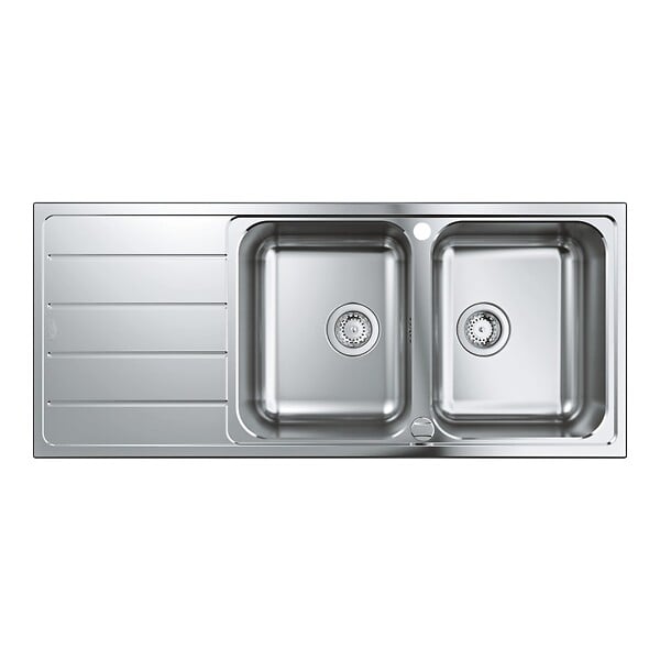 GROHE - Évier Grohe K500 en acier inoxydable (31588SD1) - large