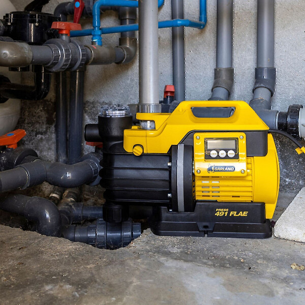 GARLAND - Pompe centrifuge GARLAND PRESS 491 FLAE-V20 Noir - large