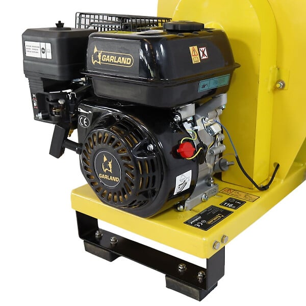 GARLAND - Broyeur de végétaux thermique GARLAND CRUMMER 820QG-V22 Jaune - large