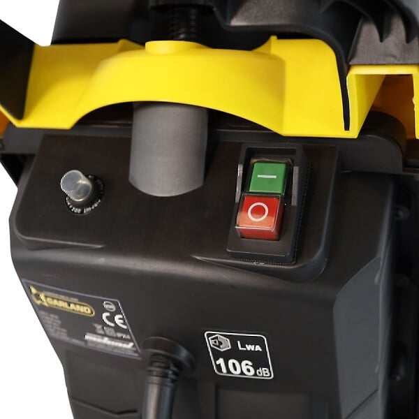 GARLAND - Broyeur de végétaux électrique GARLAND CHIPPER 100E-V20 Jaune - large