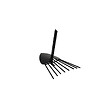 GARLAND - Accessoire d'arrachage de pommes de terre pour motoculteur GARLAND G-POT-V23 Noir - vignette