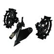 GARLAND - Accessoire de buttage pour motoculteur GARLAND G-POT-V23 Noir - vignette