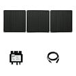 EZ SOLAR - Kit panneau solaire souple, 405W SOLARPLUG Noir - vignette