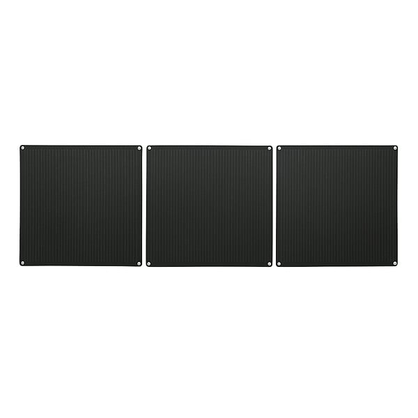 EZ SOLAR - Kit panneau solaire souple, 405W SOLARPLUG Noir - large