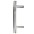 SECURY-T - Poignée de tirage - Baton de maréchal - Inox 304 - Oblique 45° 350mm - vignette