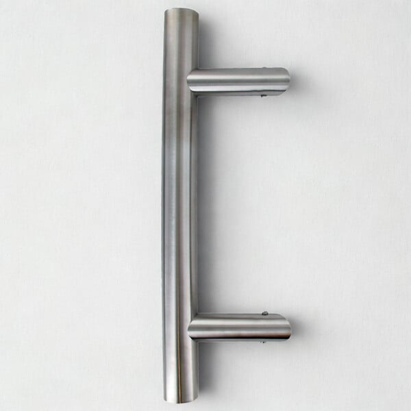 SECURY-T - Poignée de tirage - Baton de maréchal - Inox 304 - Oblique 45° 350mm - large