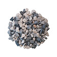 MINERIALE - Filet 20kg concasse dalmatien 8/12 (bla, bleu, noi) - vignette