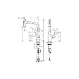 HANSGROHE - Robinet de cuisine avec douchette Talis Select M51 220 2 jets chromé - vignette