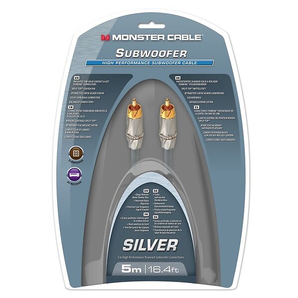 MONSTER - CABLE SUBWOOFER HAUTE PERFORMANCE 10M - large