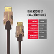 MONSTER - CABLE HDMI M2000 UHD 4K HDR10+ 25GBPS 5M - vignette
