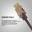MONSTER - CABLE HDMI M2000 UHD 4K HDR10+ 25GBPS 5M - vignette