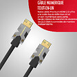 MONSTER - CABLE HDMI M1000 UHD 4K HDR 22.5GBPS 3M - vignette