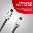 MONSTER - Câble fibre optique 3 m, câble en fibre optique, son surround, câble audio numérique, transmission optimale du signal, câble pour home cinéma - vignette