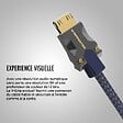 MONSTER - CABLE HDMI M3000 UHD 8K DOLBY VISION HDR 48GBPS 1.5M - vignette