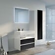 DISTRIBAIN - Meuble de salle de bain VISENZA 800 Noir - vignette