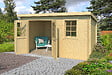 LASITAMAJA - Abri de jardin bois AMIRA 275 - L.380xl.275cm - vignette