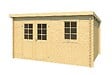 LASITAMAJA - Abri de jardin bois AMIRA 275 - L.380xl.275cm - vignette