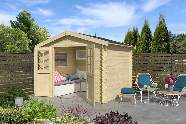 LASITAMAJA - Abri de jardin en bois Norah 230 - L.275xl.230cm - large