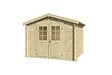 LASITAMAJA - Abri de jardin en bois Norah 230 - L.275xl.230cm - vignette
