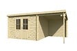 LASITAMAJA - Abri bois Tampa 28 mm - Surface 15.98m² - vignette
