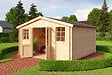 LASITAMAJA - Abri de jardin bois WELS 4 - L.390xl.390cm - vignette