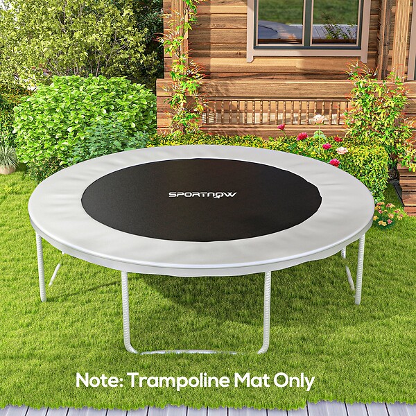 SPORTNOW - Tapis de rechange trampoline Ø 2,4 m ressorts 14 cm outil 42 crochets en V inclus - large