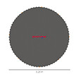 SPORTNOW - Tapis de rechange trampoline Ø 3,7 m ressorts 14 cm outil 72 crochets en V inclus - vignette