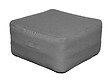 PROLOISIRS - Tabouret gonflable d'extérieur Balloon gris 71 x 34 x 71 cm - vignette