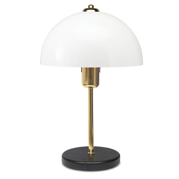CONCEPT USINE - Lampe de table champignon blanc 38cm LISETTE - large