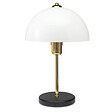 CONCEPT USINE - Lampe de table champignon blanc 38cm LISETTE - vignette