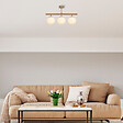 CONCEPT USINE - Plafonnier vintage - 3 lampes AMBRE - vignette