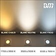 SLV - LOGS IN applique, carrée, noir laiton, 5W LED, 3000K - vignette