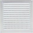 RENSON - Grille estampée 436 Renson 250 x 100 mm anodisé argent - vignette