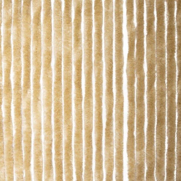 SANS - Rideau chenille beige uni  90 x 220 cm - large