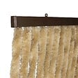 SANS - Rideau chenille beige uni  90 x 220 cm - vignette