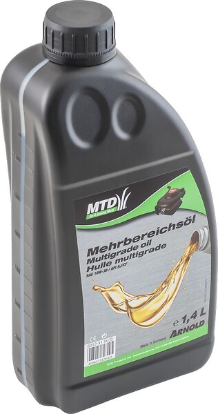 CENTRALE BRICO - Huile moteur multigrade SAE 10W-30 pour les moteurs 4 temps des petites machines - 1,4Â l - large
